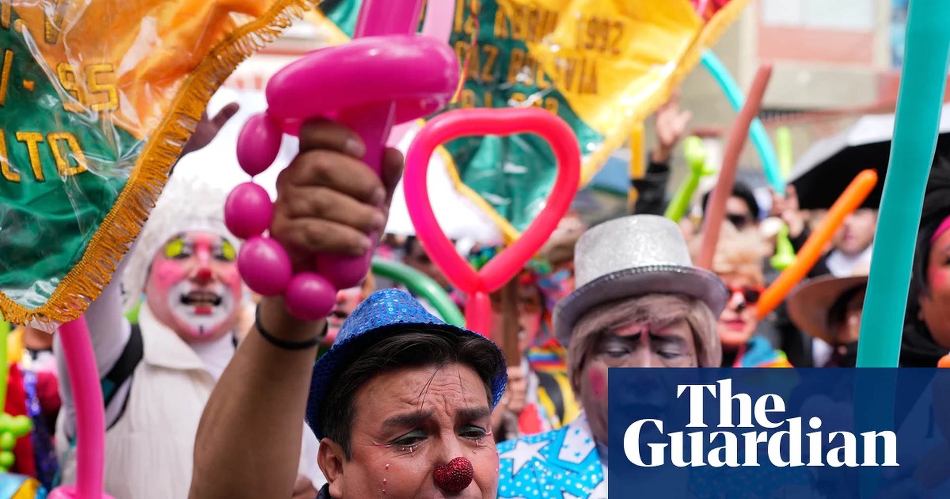 Bolivian Clowns Protest Education Decree Threatening Livelihoods