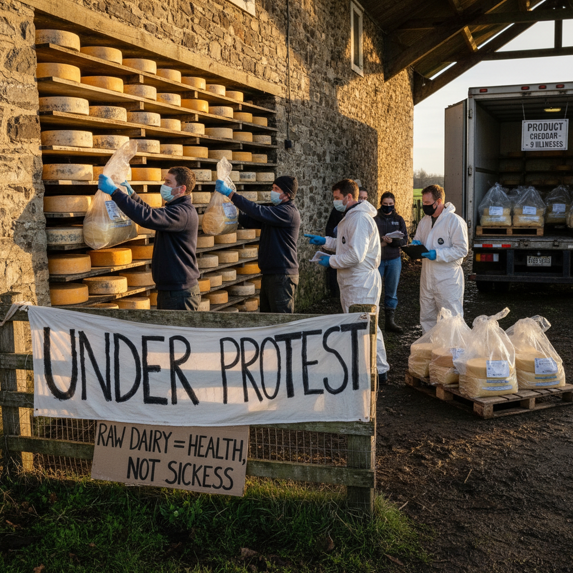 Global Health and Education Watch: ‘Under Protest,’ Raw Dairy Farm Recalls Cheddar Linked to