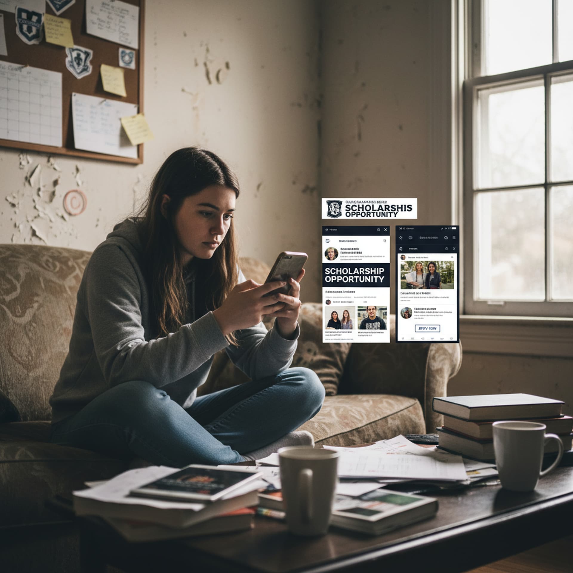 Global Health and Education Watch: Looking for a College Scholarship on Social Media Sites?