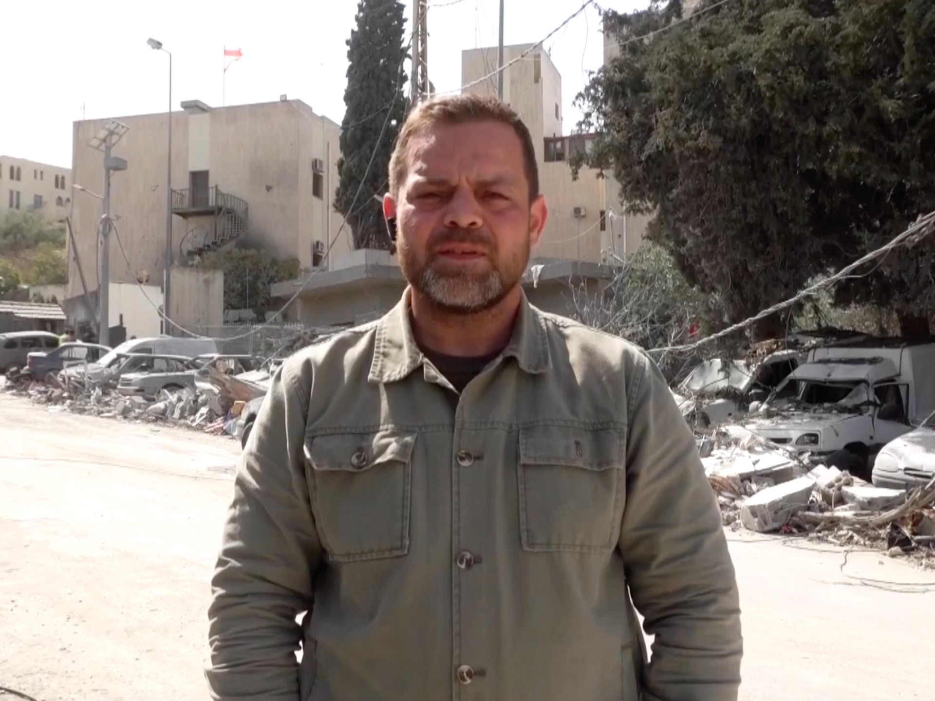 Southern Lebanon's Sole Functioning Hospital Damaged Amidst Escalating Conflict