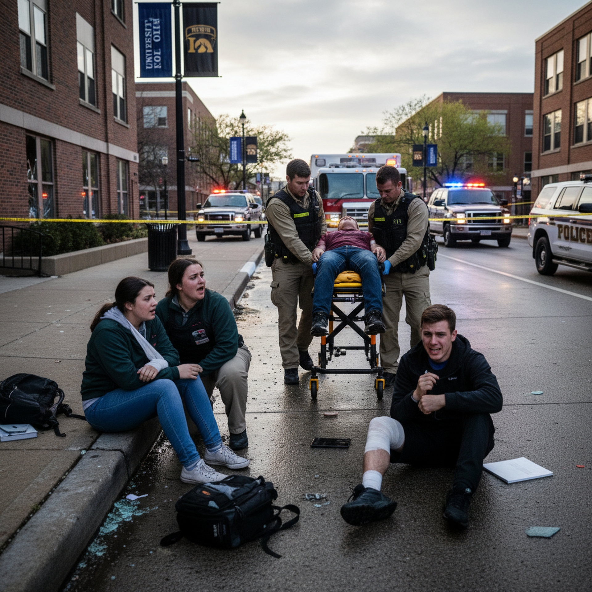 Global Health and Education Watch: 3 University of Iowa Students Injured During a Shooting