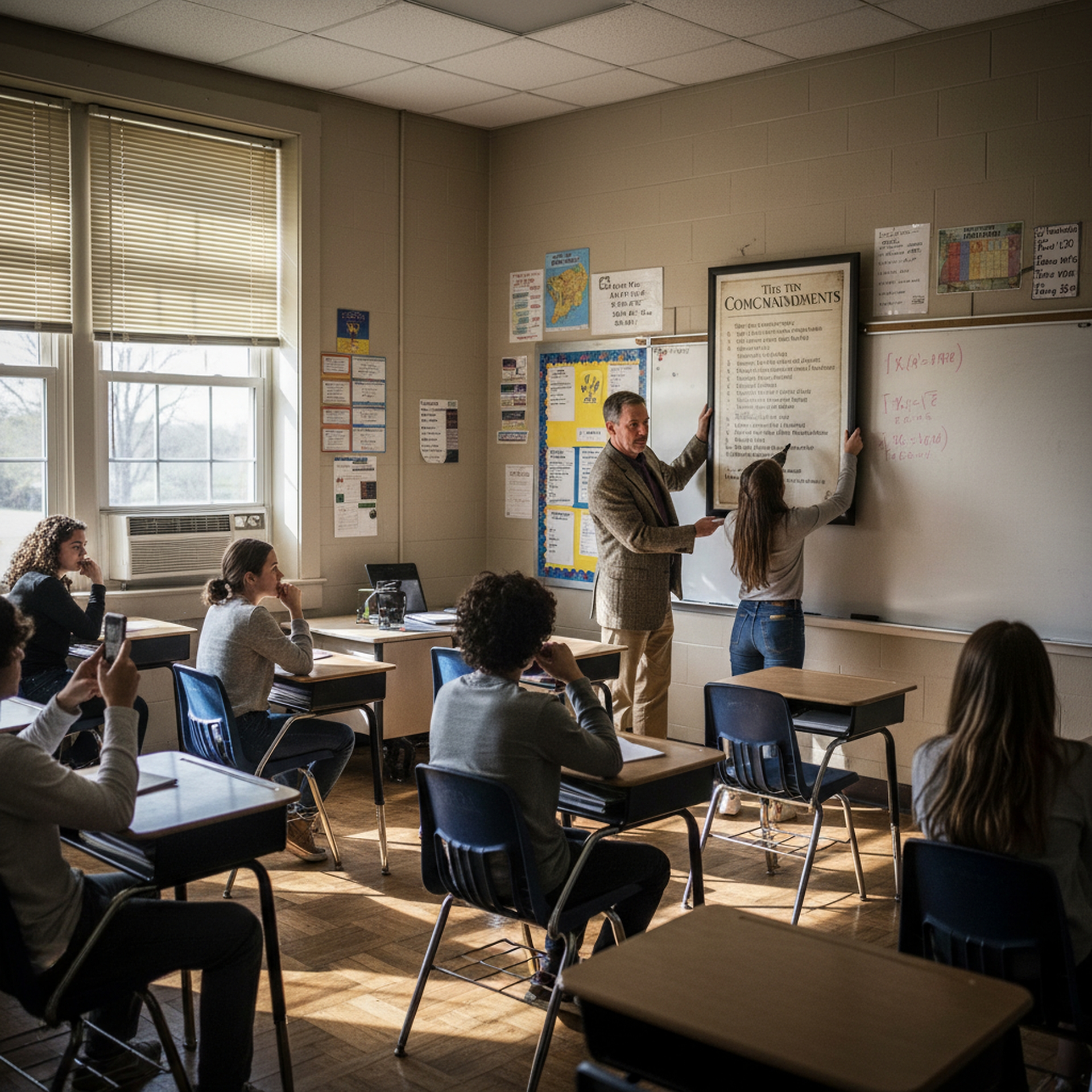Global Health and Education Watch: Posting the Ten Commandments in Classrooms