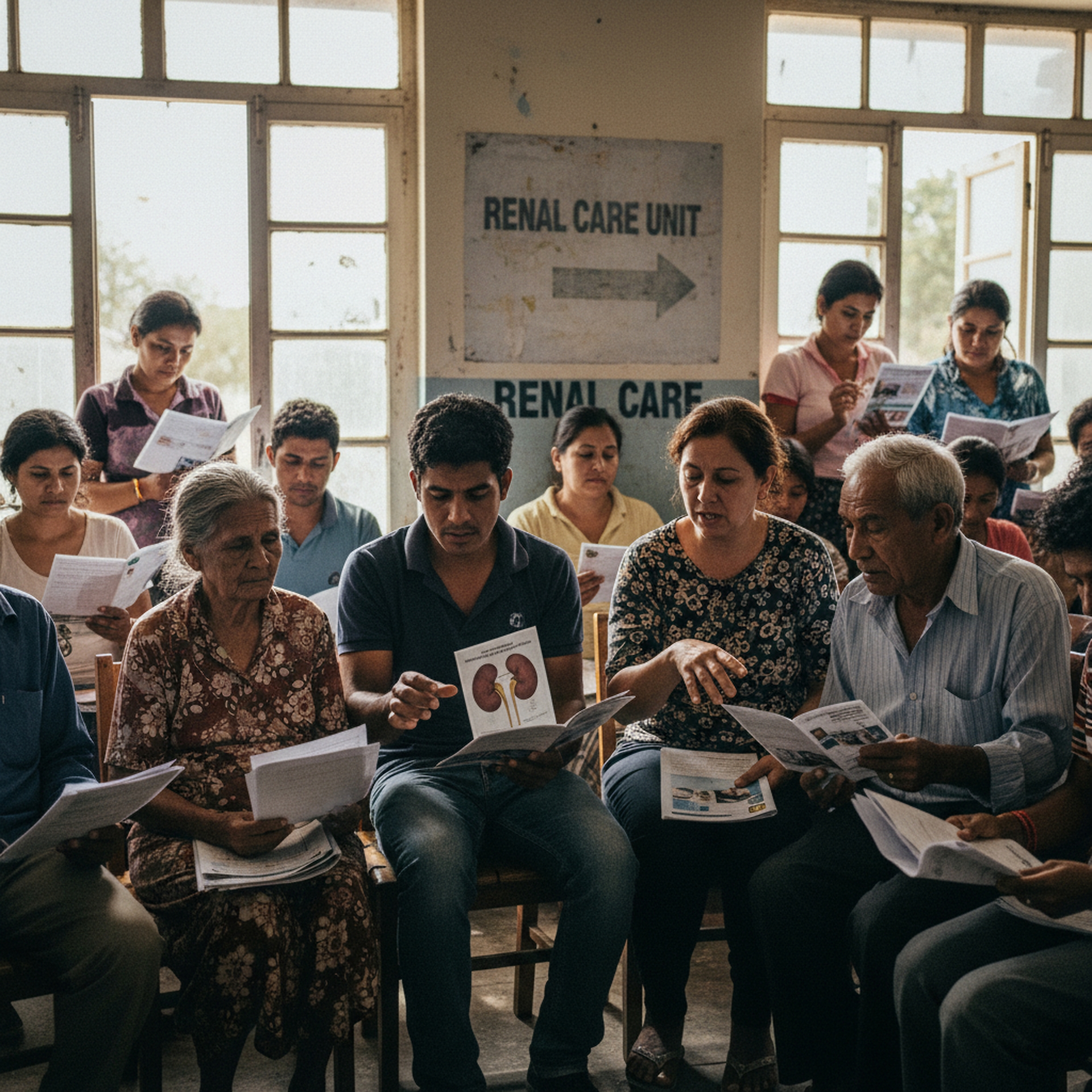 Global Health and Education Watch: Association between health literacy and the need for hemodialysis