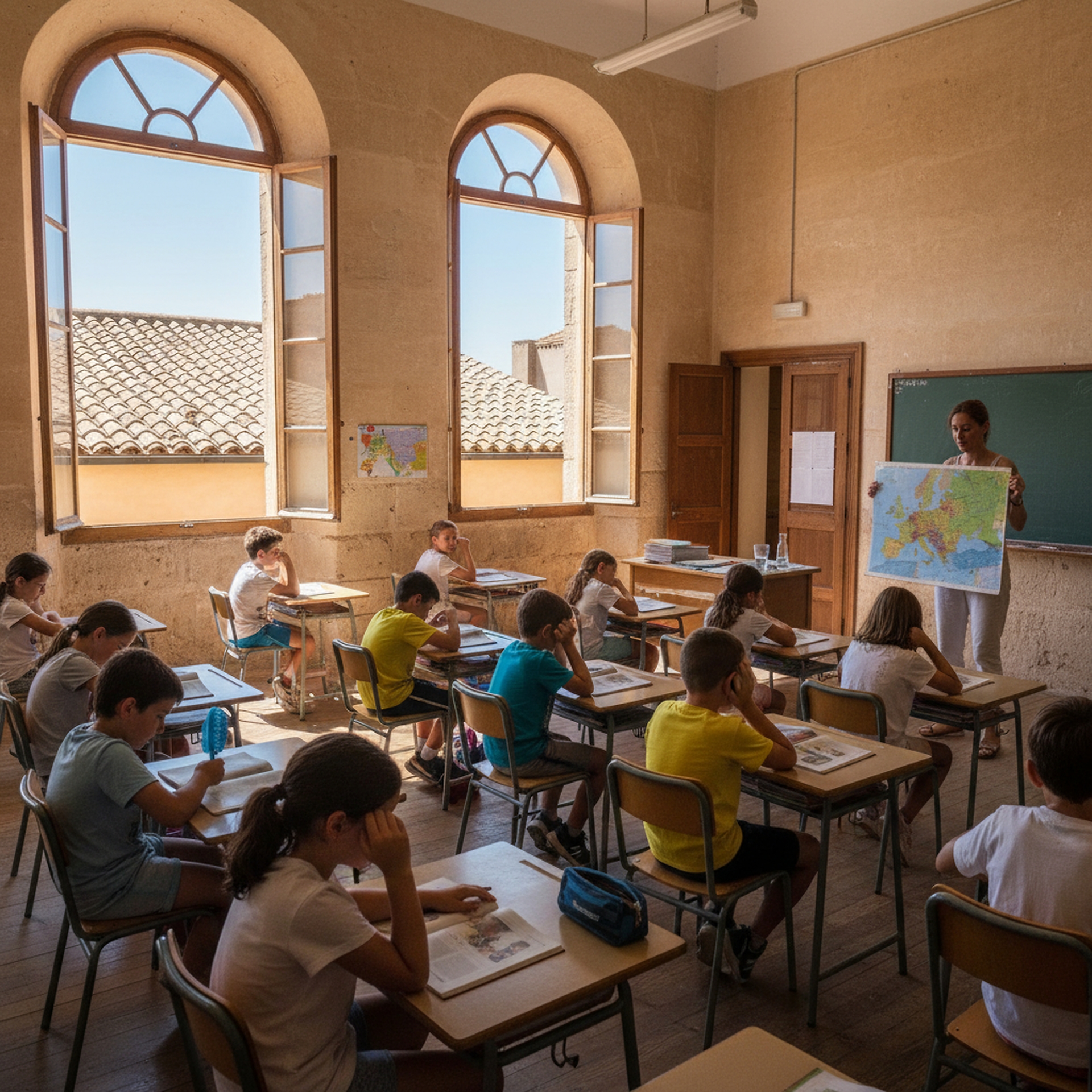 Global Classrooms Bake: Climate Change Extends Heat Season, Threatening Education