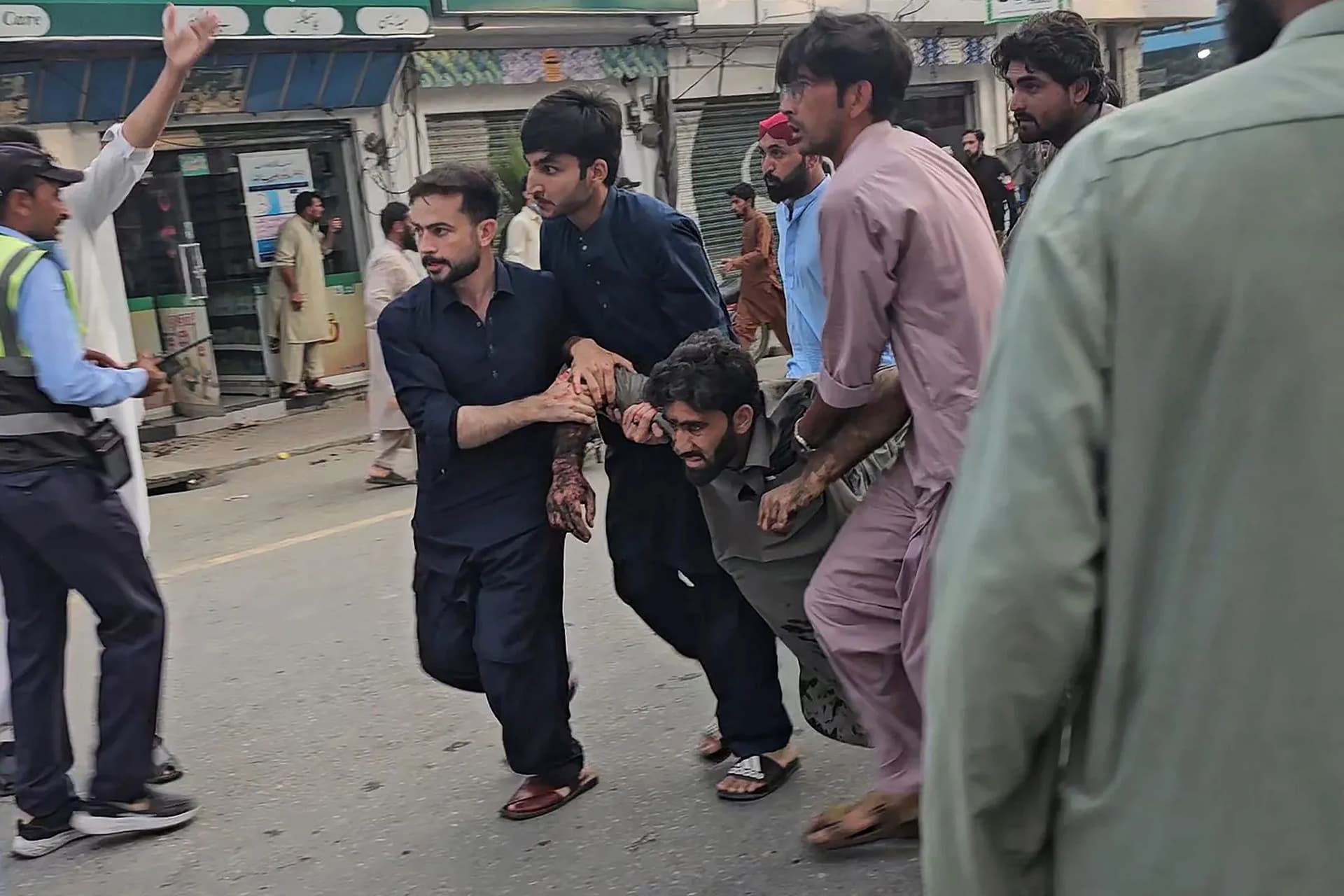 Global Health and Education Watch: Suicide bombing kills at least 14 people in Pakistan’s