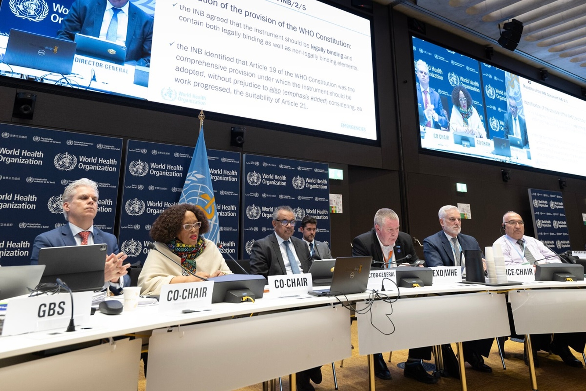 Global Health and Education Watch: Governments agree to continue their steady progress on proposed