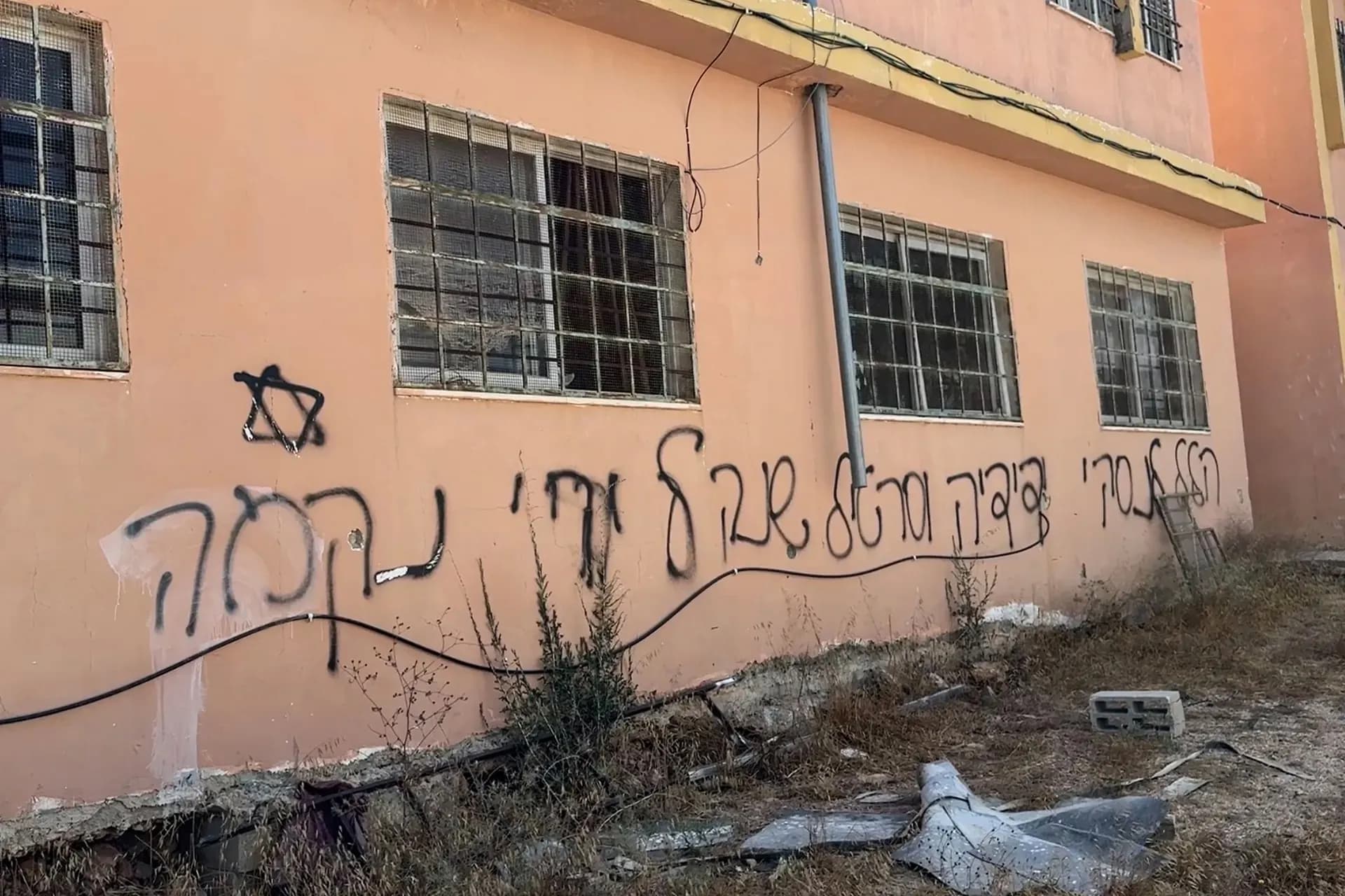 Global Health and Education Watch: ‘Burn in hell’: Israeli settlers spread hate through graffiti